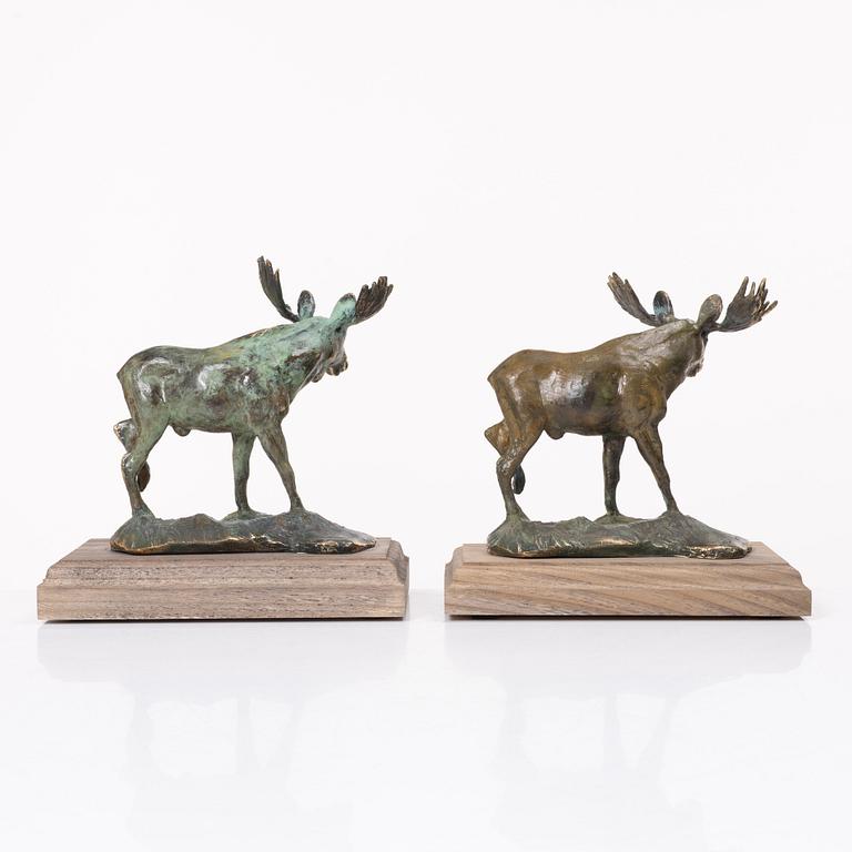 Torbjörn Forsberg, Moose bull, 2 pcs.