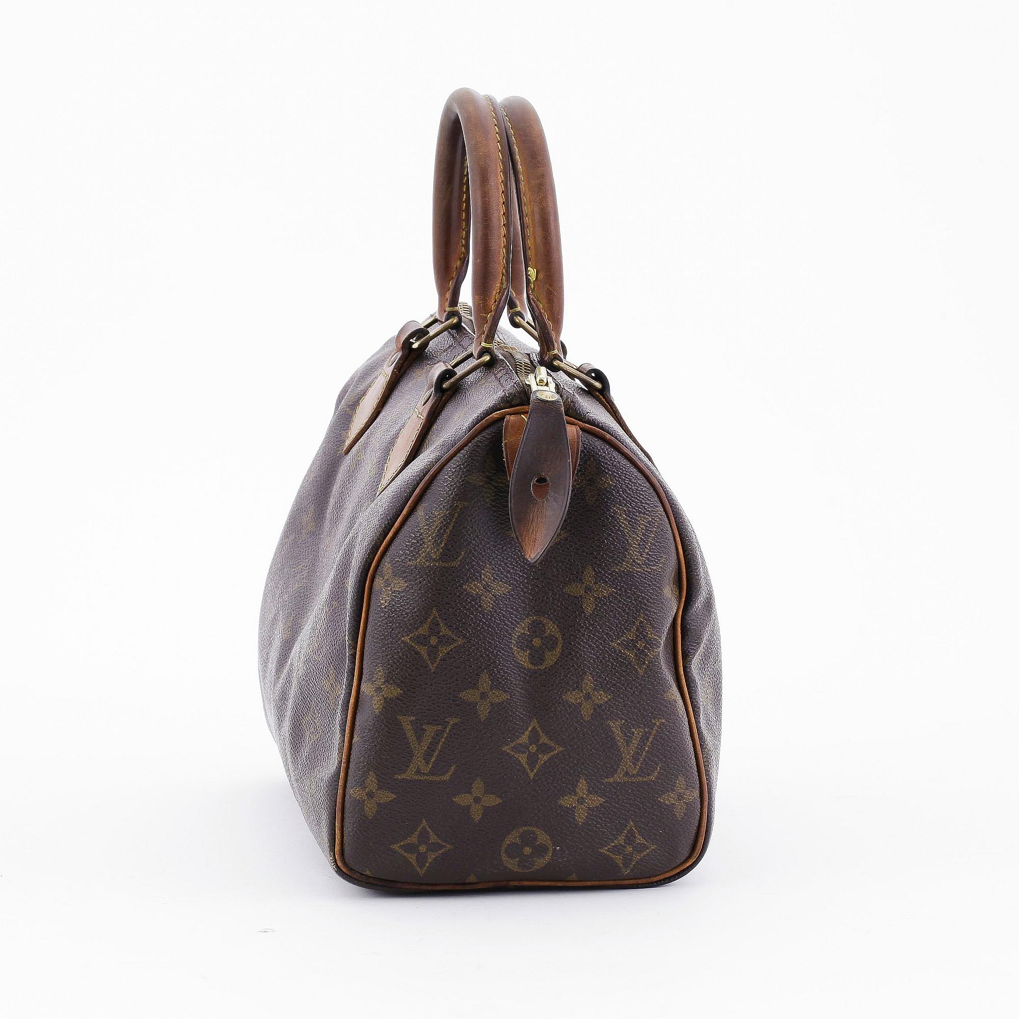HANDVÄSKA, Louis Vuitton, "Speedy 25".