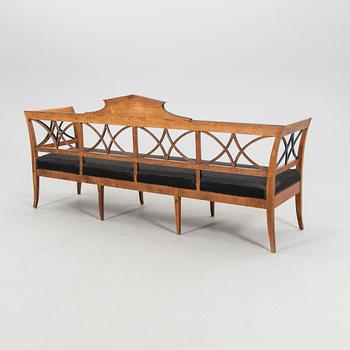 Sofa, late Empire, mid-19th century.