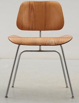 A Charles & Ray Eames 'DCM' (Dining Chair Metal), Herman Miller, USA, circa 1950.