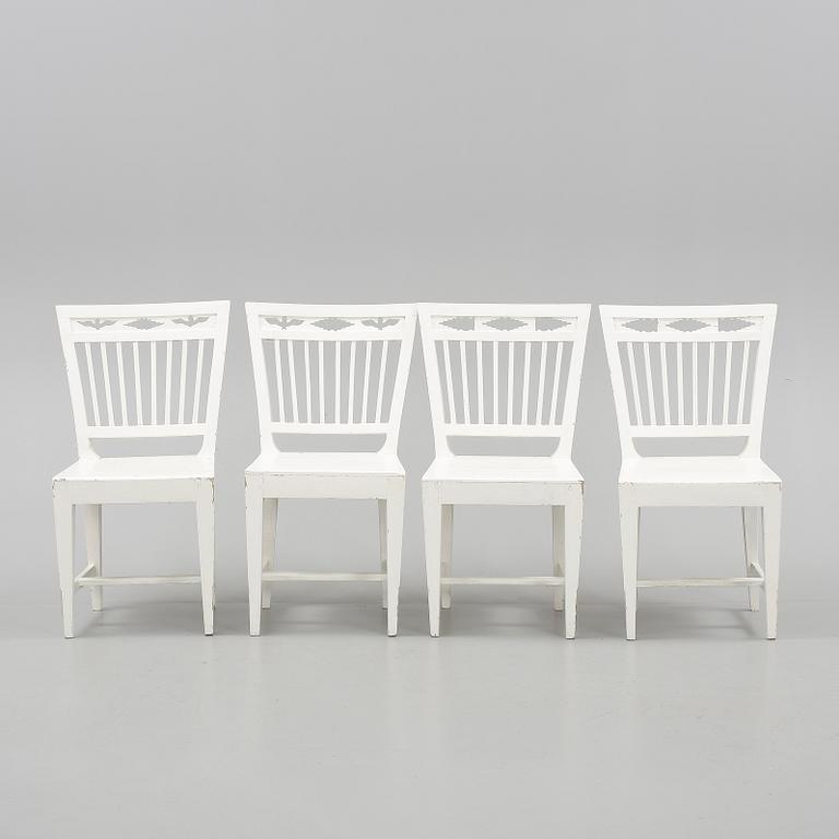 STOLAR, 2+2, Gustavianska, Ångermanland, 1800-talets första hälft.