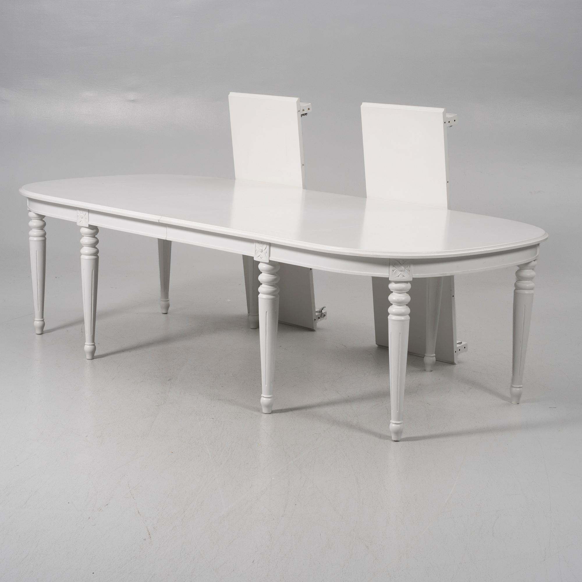 Dining table, Gustavian style, Geromar, 21st century.
