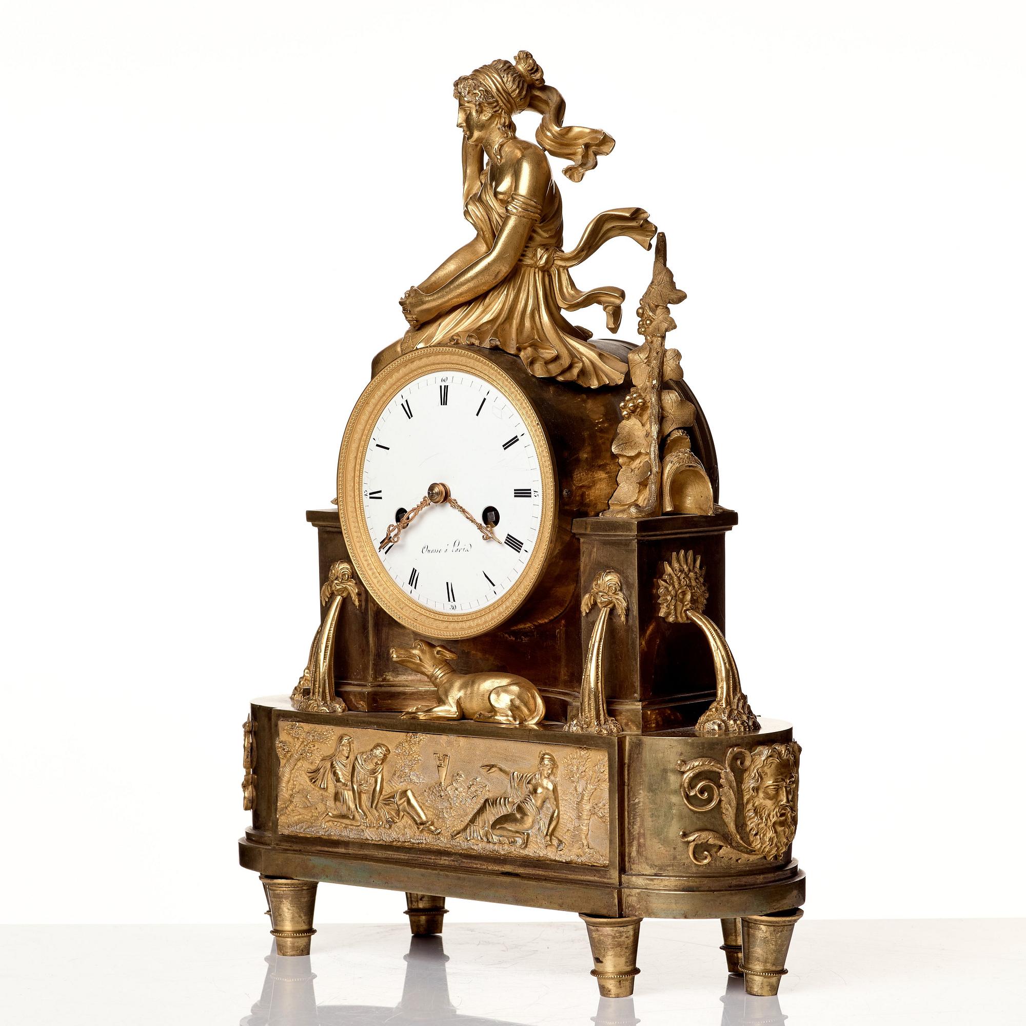 BORDSPENDYL, Frankrike, 1800-talets början, Empire.