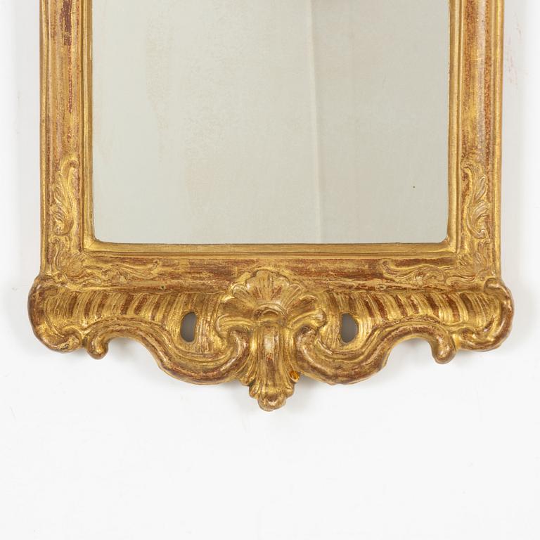 Mirror, Rococo, mid-18th century.