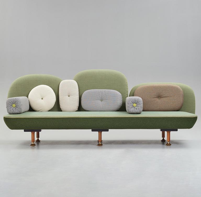 NIPA DOSHI & JONATHAN LEVIEN, a "My Beautiful Backside" sofa for Moroso, 2008.