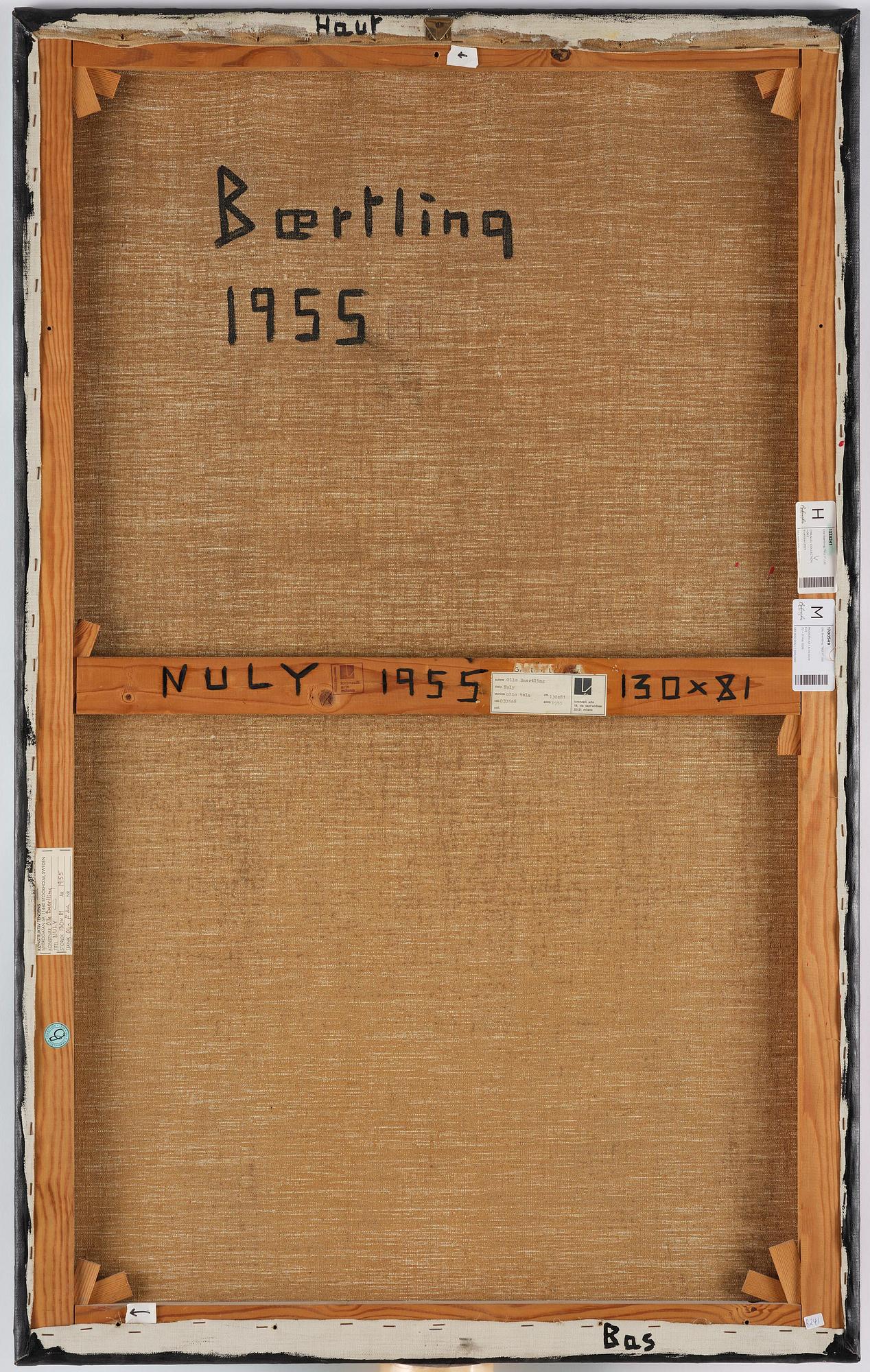 Olle Bærtling, "NULY".