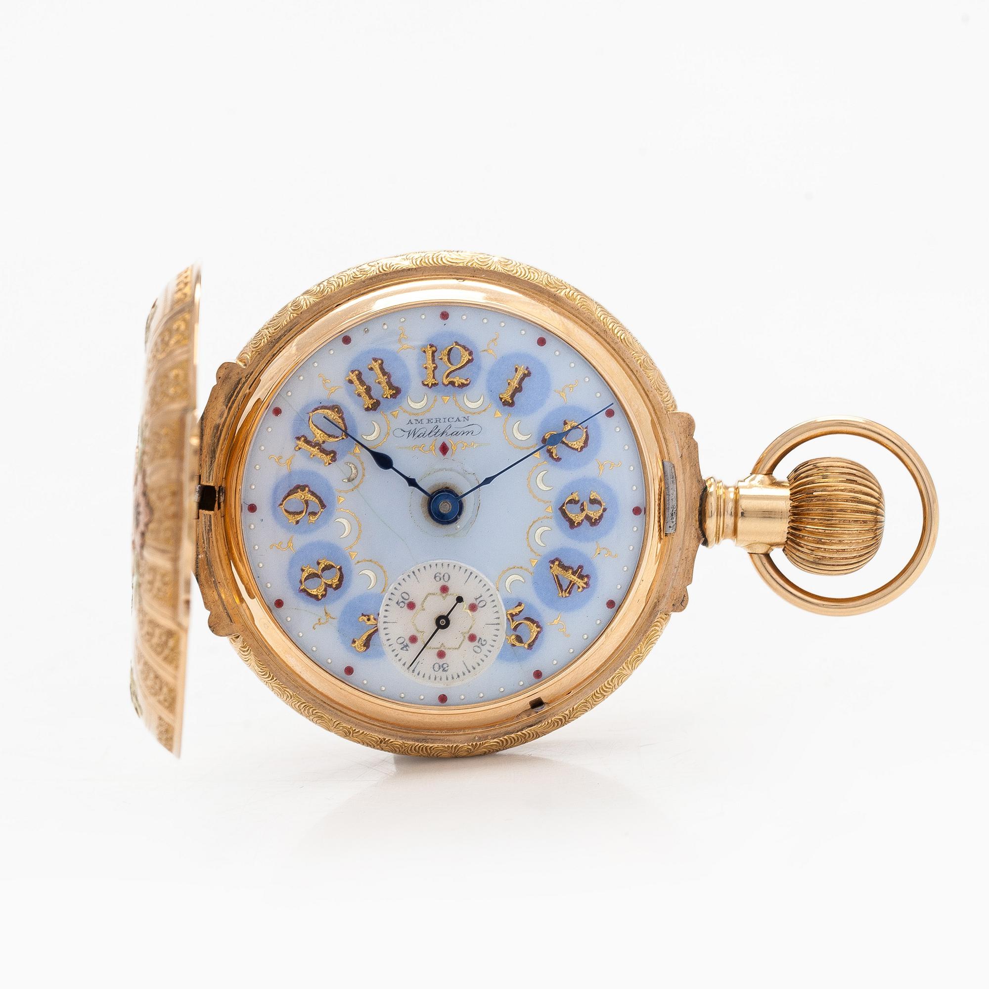 American Waltham, fickur, savonett, 55 mm.