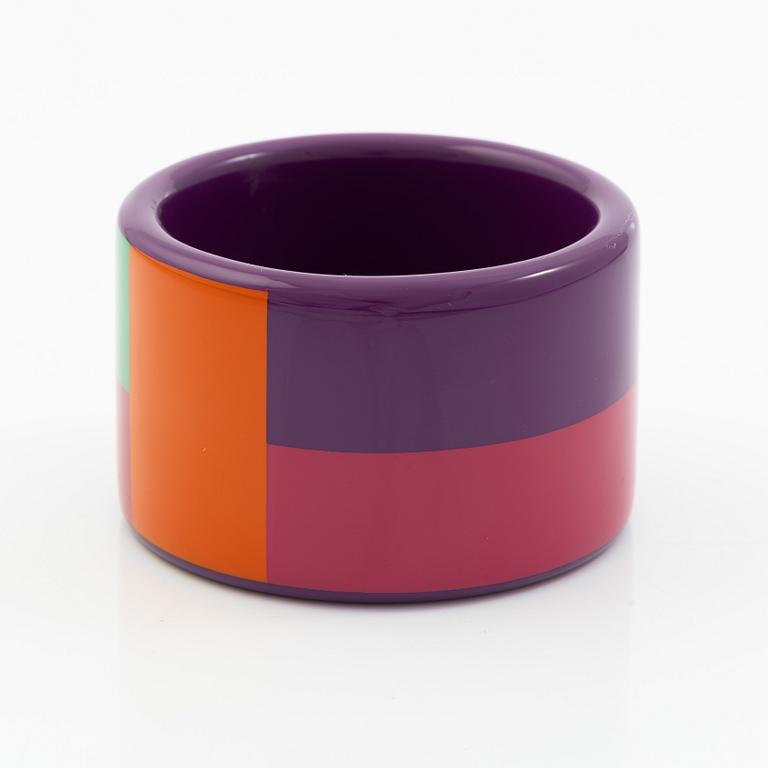 Hermès, arm ring, "Assam Cubis".