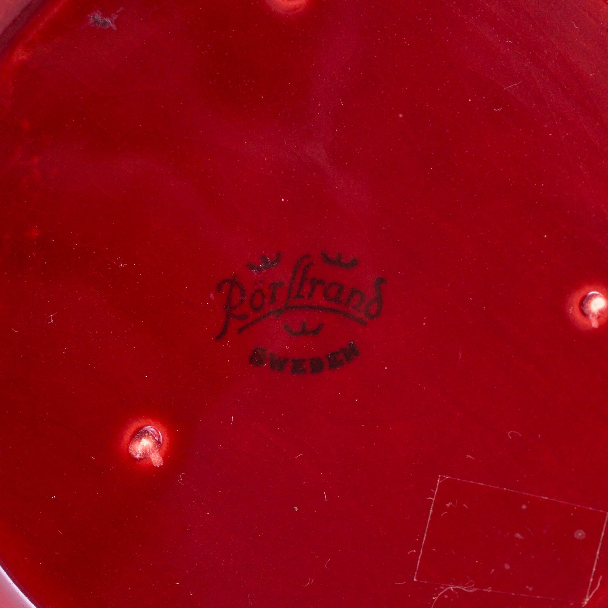 CARL-HARRY STÅLHANE, 8 skålar i flintgods, "California", Rörstrand, 1950-tal.