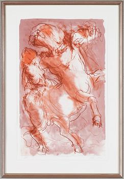 Peter Dahl · PETER DAHL, färglitografi, signerat provtryck.