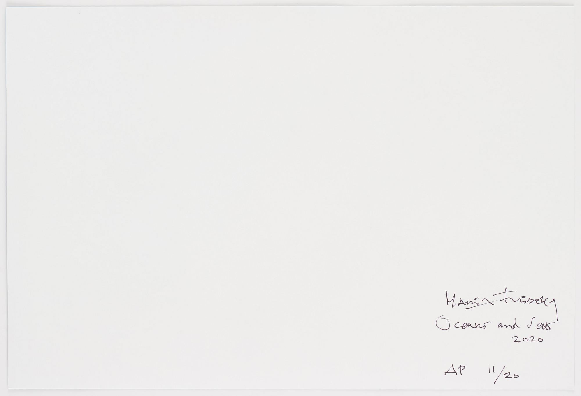 Maria Friberg, "Oceans and Seas", 2020.