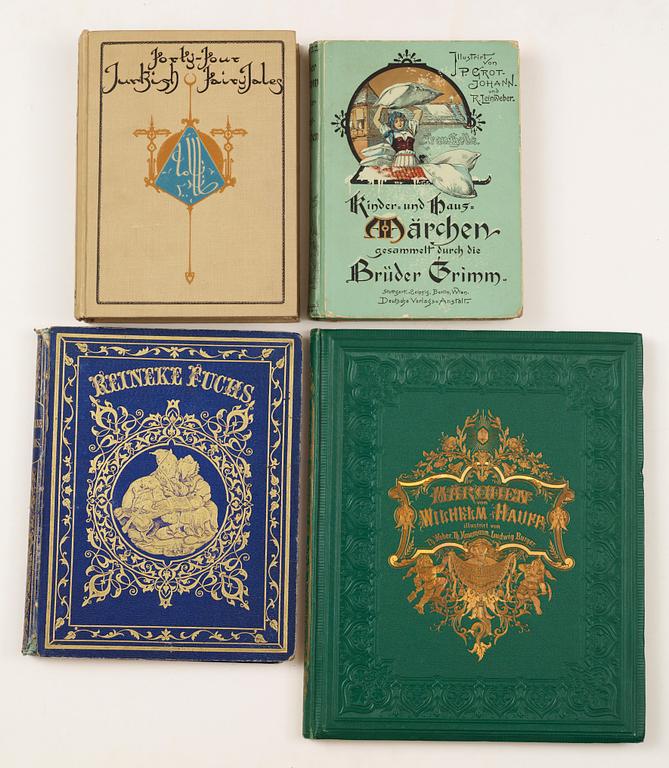 PARTI SAGOBÖCKER, 14 vol, bla "Konunga-Sögur" av Snorre Sturlasson, Stockholm 1816-29.