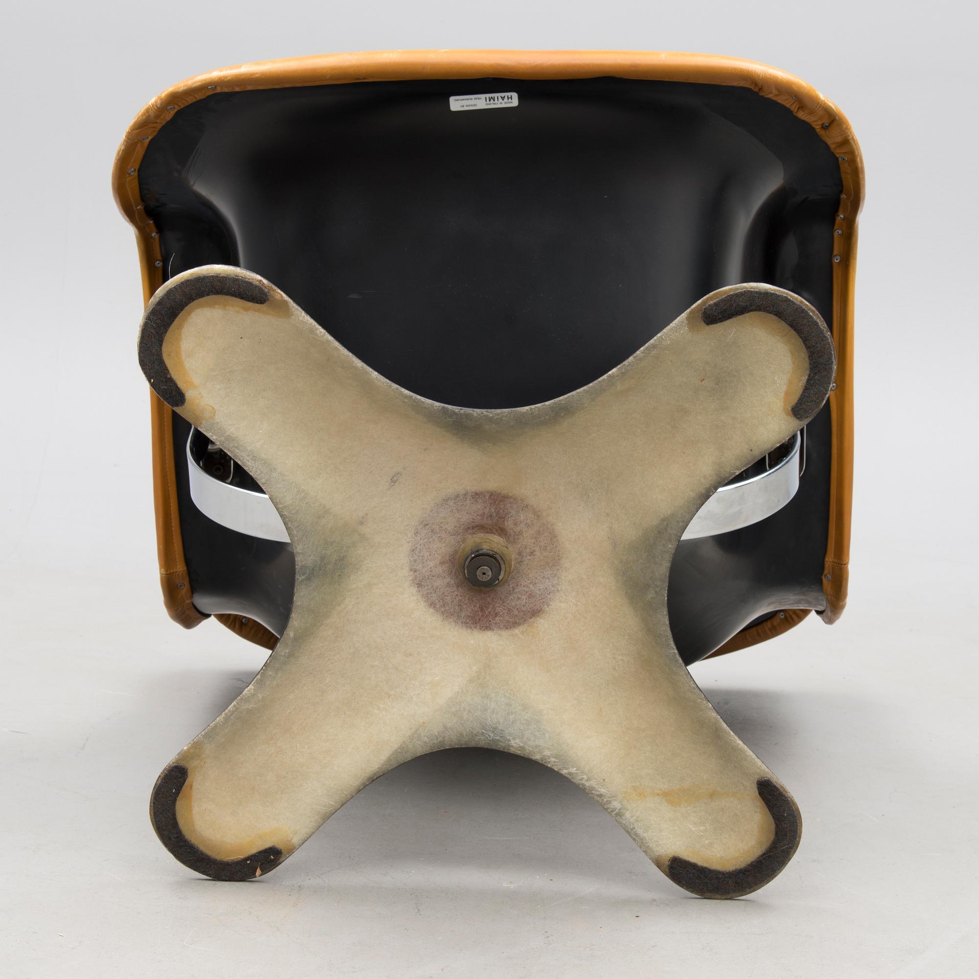 A 1970's 'Carousel' armchair, for Haimi Finland.