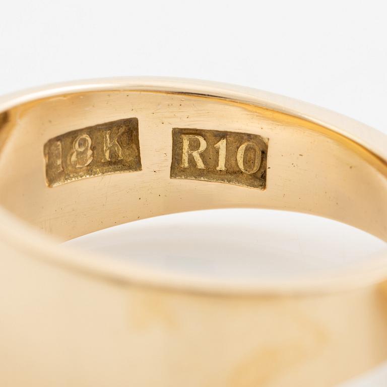 Sven-Erik Högberg, a ring, 18K gold, Gothenburg 1991.
