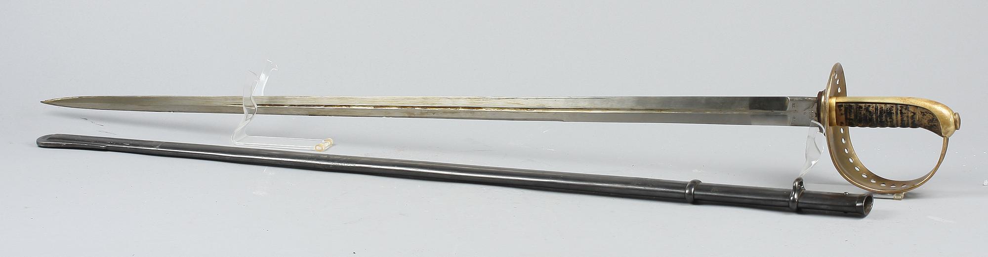 SABEL för kavallerimanskap, m/1893, E. Svalling, Eskilstuna.