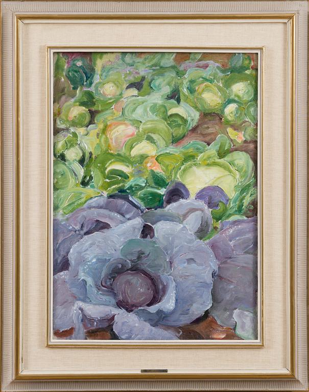 PEKKA HALONEN, "RED CABBAGE BED".