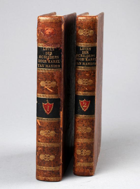 BOK, 2 bd. Karel van Mander - Amsterdam 1764.