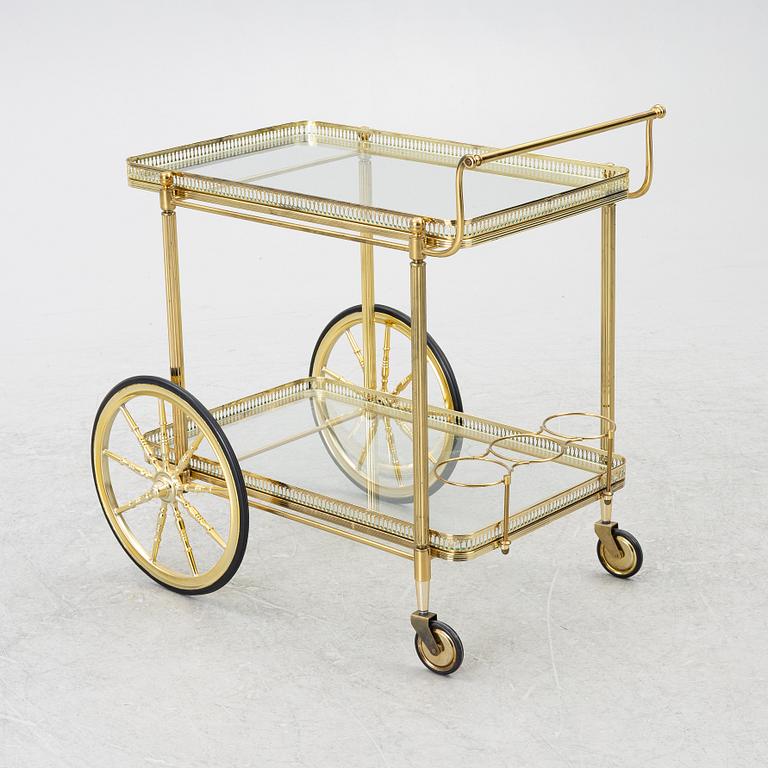A serving trolley, second half of the 20th century.