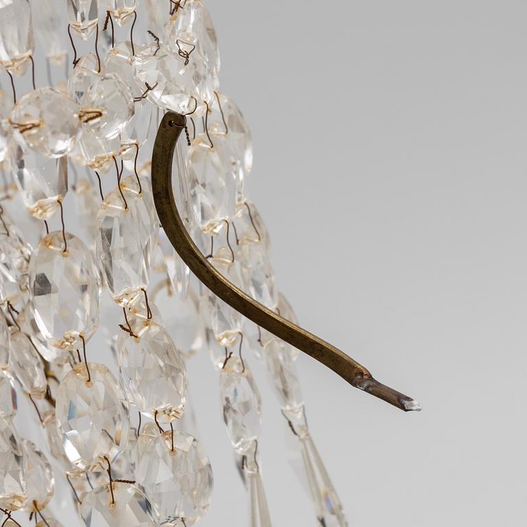 A Gustavian style chandelier, 20th Century.