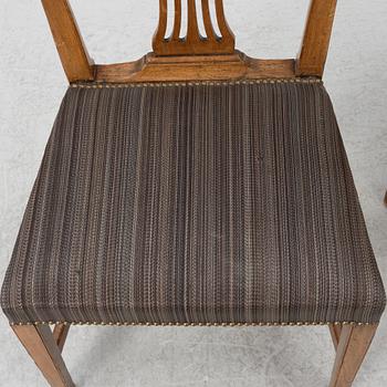 Stolar, ett par, England, omkring år 1800.
