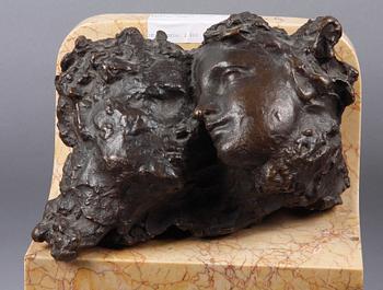 DAVID EDSTRÖM, skulptur,  brons, sign.