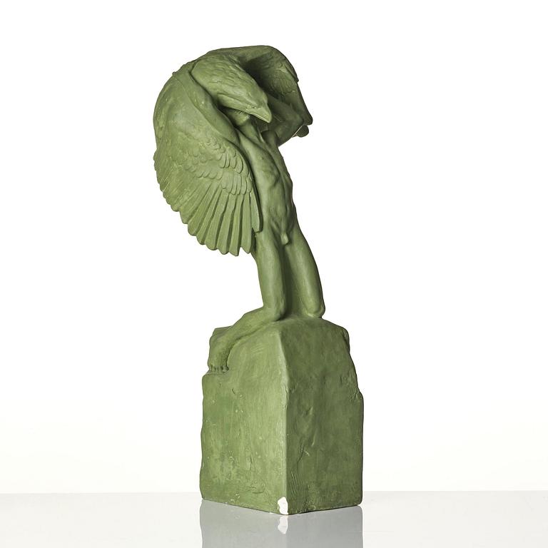 Carl Milles, "Vingarna" ("Gosse med örn").