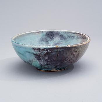 ELSA ELENIUS, A BOWL. Signed E E. 1920-/30s.