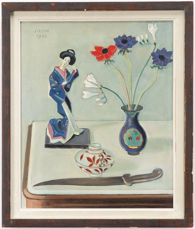 Einar Jolin, Stilleben med geisha.