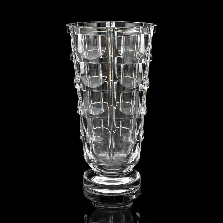 SIMON GATE, VAS, glas, "Tusen fönster", Orrefors, modellen formgiven 1934.
