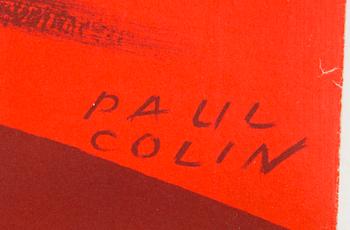 after, colour lithographic print poster, mid-20th century.