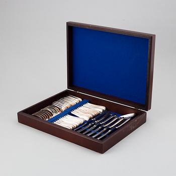 A 37-piece silver cutlery service, GAB, Eskilstuna, 1997-98.