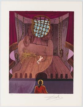 714. Salvador Dalí, "The Prison" ur "Three Plays by the Marquis de Sade".