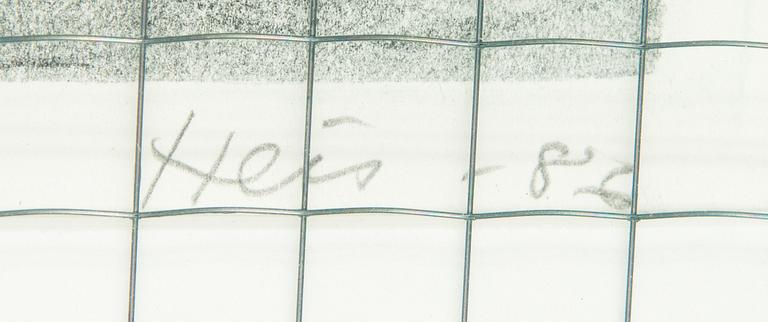 Outi Heiskanen, kombinerade etsningar, signerad och daterad -86, märkt uniikkivedos (unik).