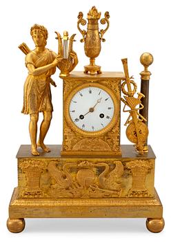 37. A MANTEL CLOCK.