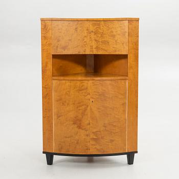 Corner cabinet, Möbelbolaget, Tranås, 1940s.