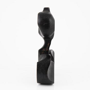 Björn Selder, sculpture, signed, numbered, iron.