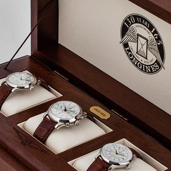 LONGINES, Set of 3 Watches, Limited edition No. 920/1000, 1997.