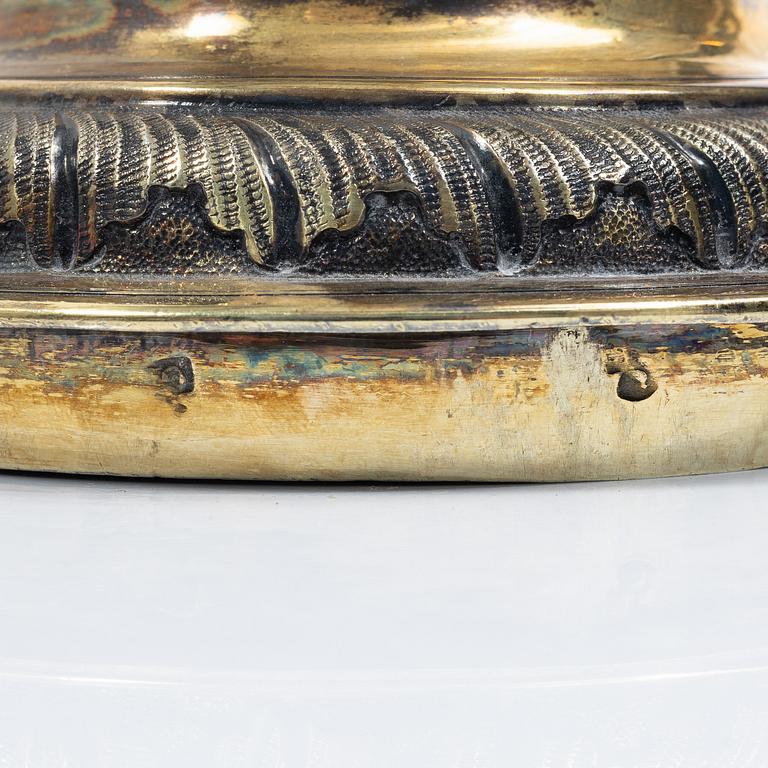 George Boothby, dryckeskanna, förgyllt silver, London 1725.
