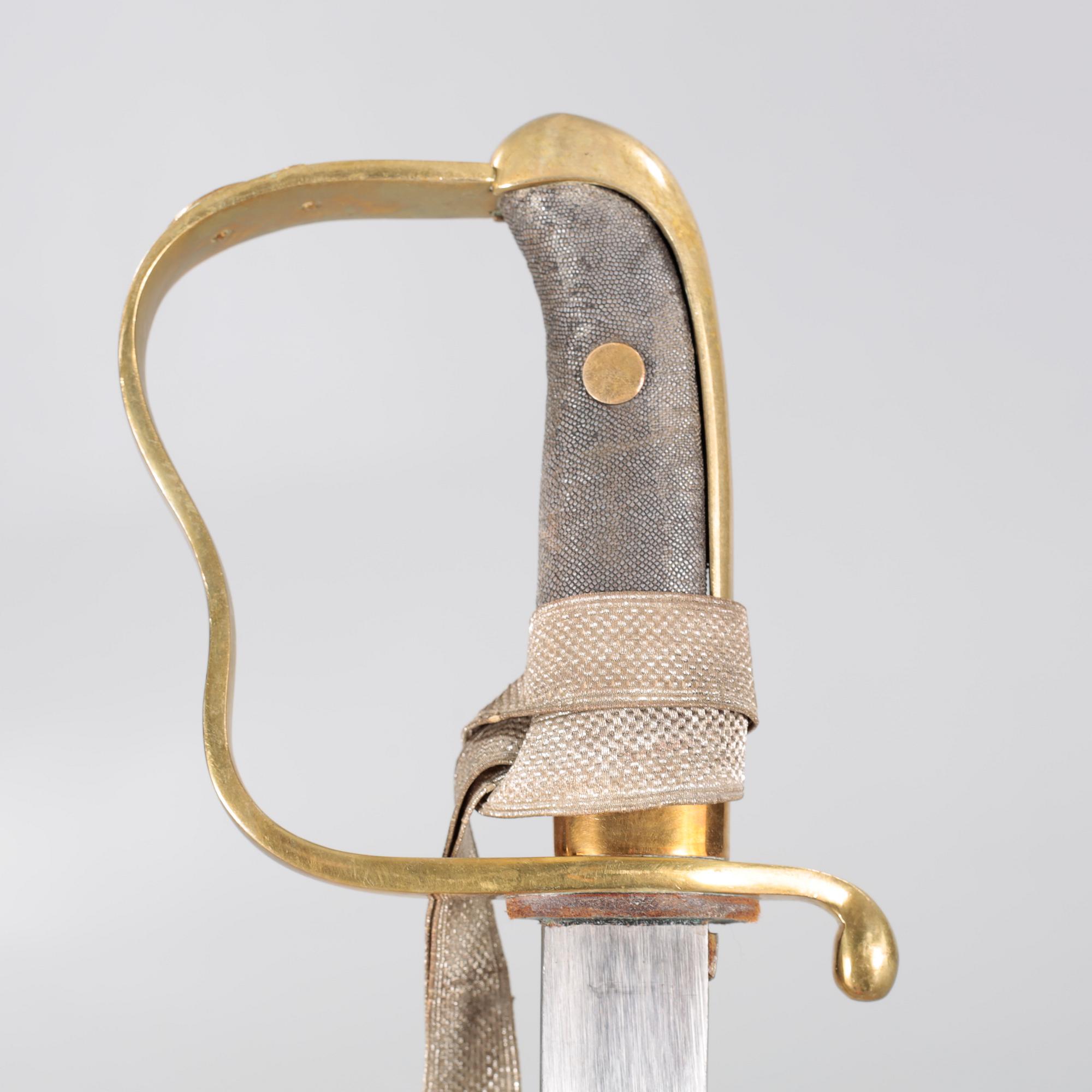 A police sword, first half of the 20th century.