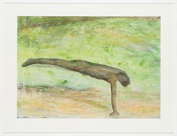 Kaisu Koivisto, acrylic, signed and dated 1987.