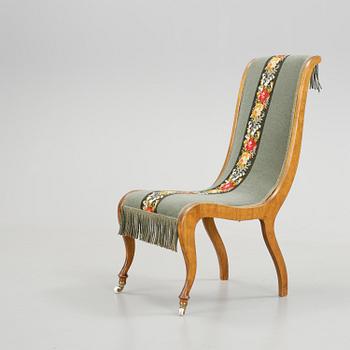 STOL, s.k svanstol, nyrenässans, 1800-talets slut.