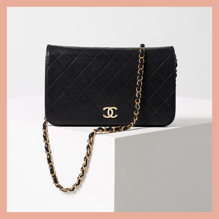 VÄSKA, "Flap bag", Chanel, 1997-99.