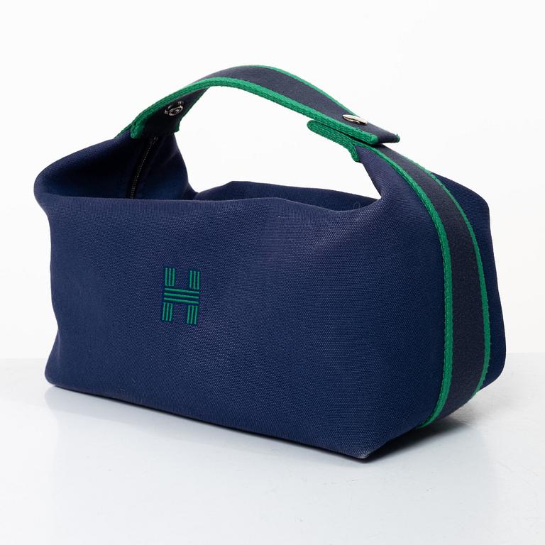 Hermès, cloth handbag.