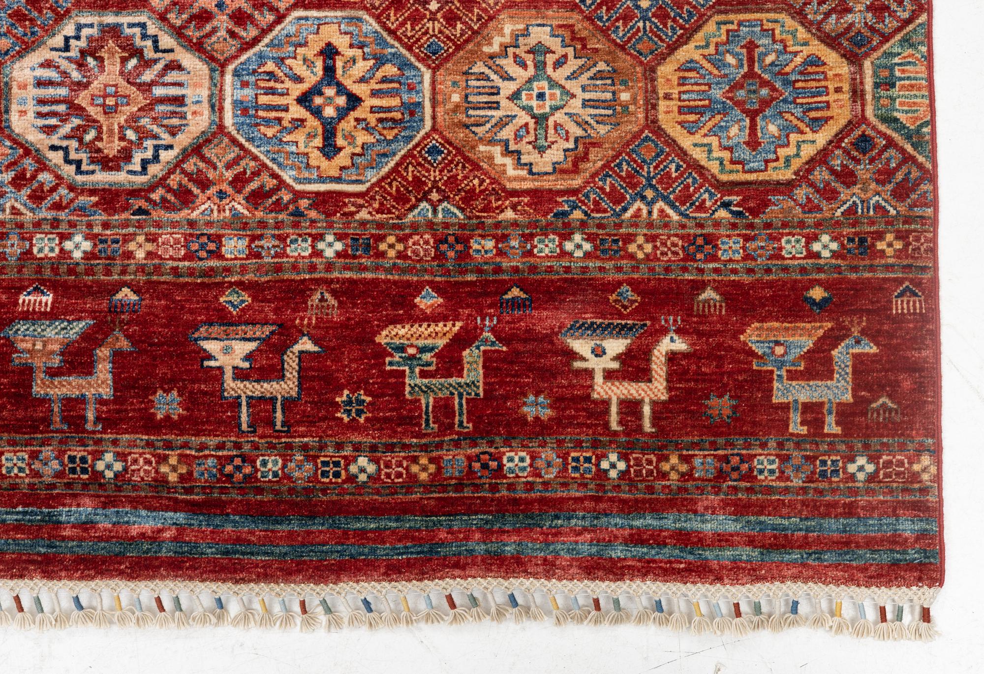 Rug, Afghanistan/Pakistan, approx. 293 x 209 cm.