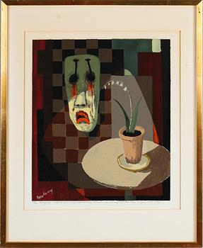 PELLE ÅBERG, serigrafi, signerad och numrerad 42/67.