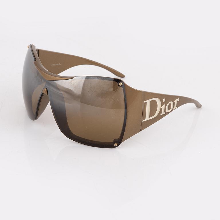 Christian Dior, a pair of gold tone sunglasses, 2005.