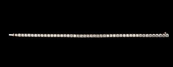 359. A BRACELET, brilliant cut diamonds c. 8.59 ct TW/vs-si. 18K white gold. Length 18,5 cm, weight 16,5 g.