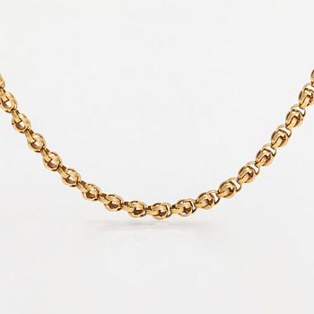 Halsband i 18K guld. Schweiz.