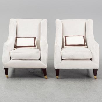 LAURA ASHLEY, FÅTÖLJER, ett par, 2000-tal.