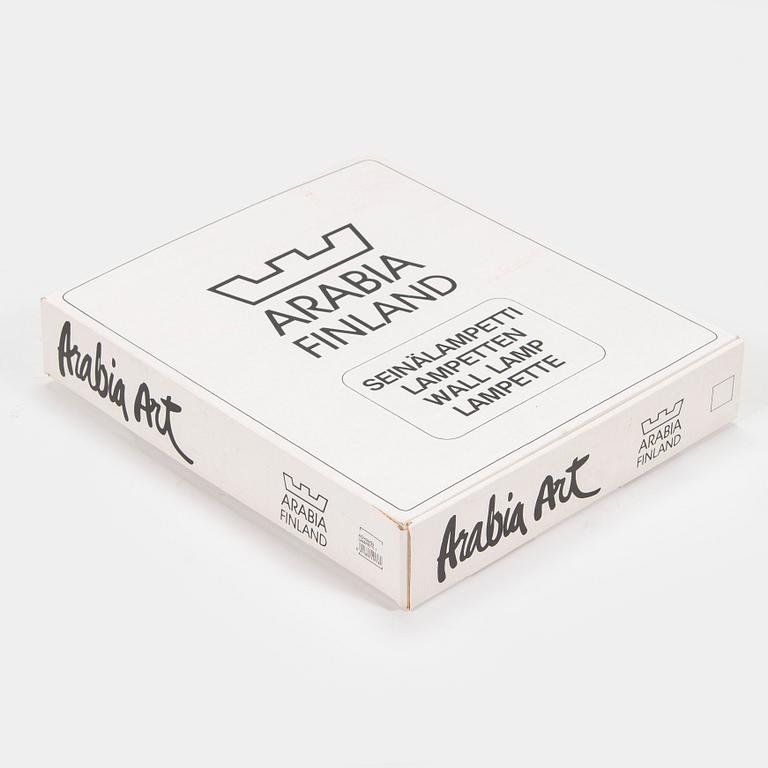 Heljä Liukko-Sundström, a ceramic wall scone, signed Heljä Liukko-Sundström Arabia.